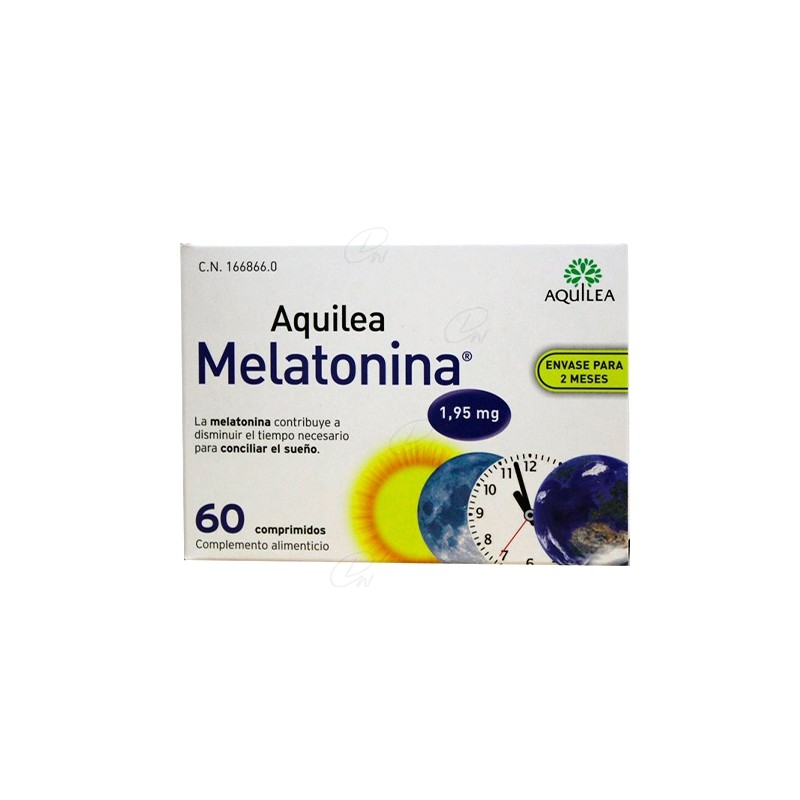 Insomnia supplement Aquilea Sueño Melatonin 60 Units main image 0